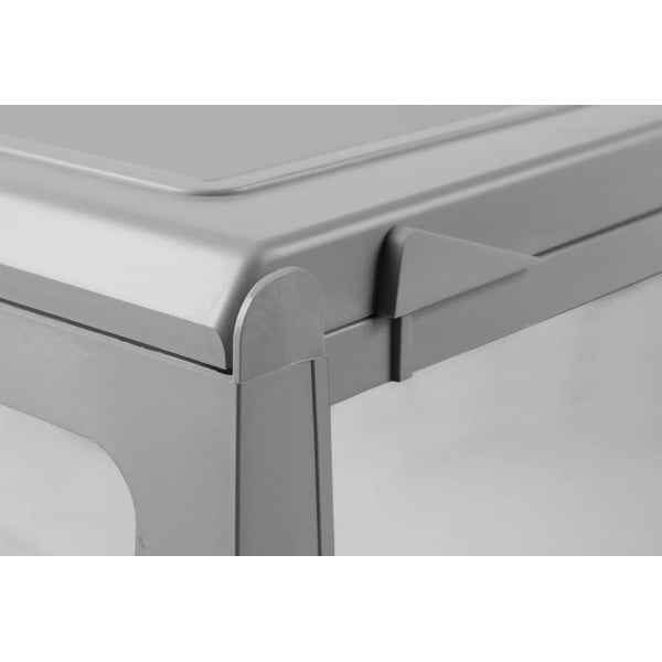 Coș de gunoi metalic pentru deșeuri sortate/încorporat 17 l Tower - Elletipi-image-3