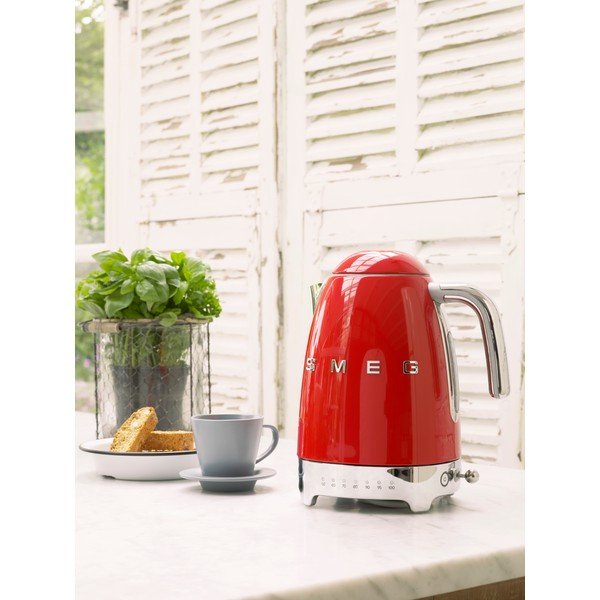 Ceainic electric roșu din oțel inoxidabil 1,7 l Retro Style – SMEG-image-3