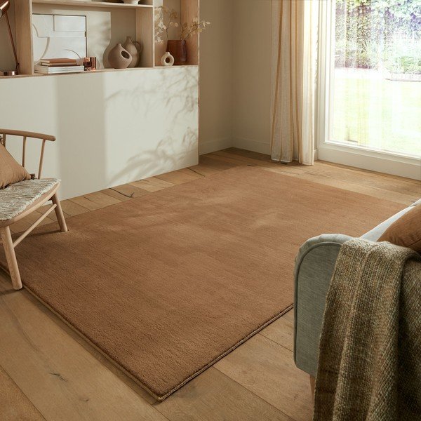 Covor maro coniac 200x290 cm – Flair Rugs-image-1