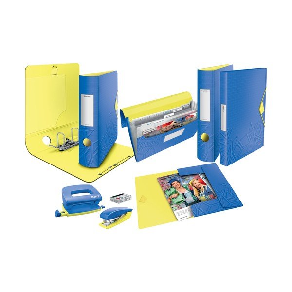 Mapă compartimentată Leitz, albastru-image-4