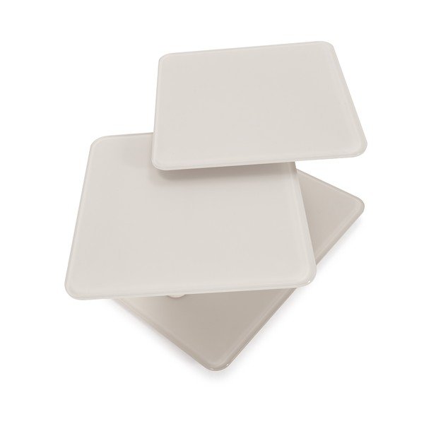 Măsuță de cafea crem din sticlă 54x115 cm Elvi – Marckeric-image-4