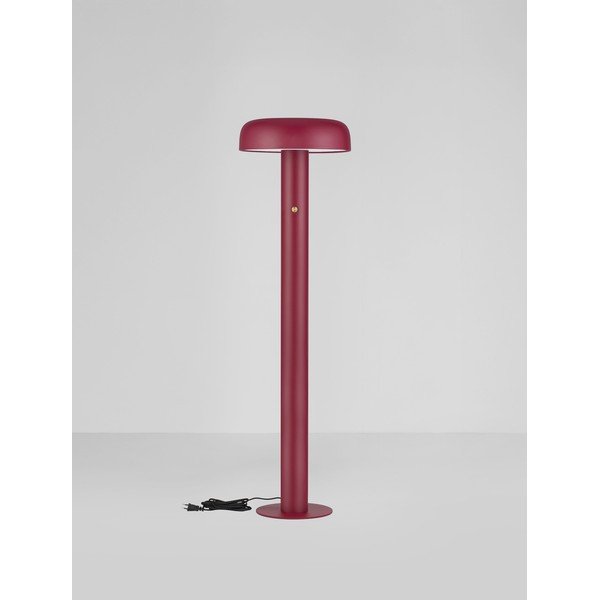 Lampadar burgundy LED cu intensitate reglabilă din metal (înălțime 142 cm) Noelia – Nova Luce-image-3