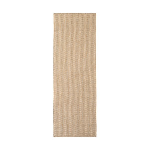 Covor tip traversă pentru interior și exterior bej 80x250 cm Mira 1450 – Ayyildiz Carpets