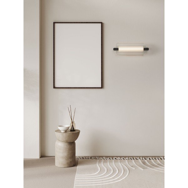 Aplică de perete negru-mat LED din sticlă Emery – Nova Luce-image-4