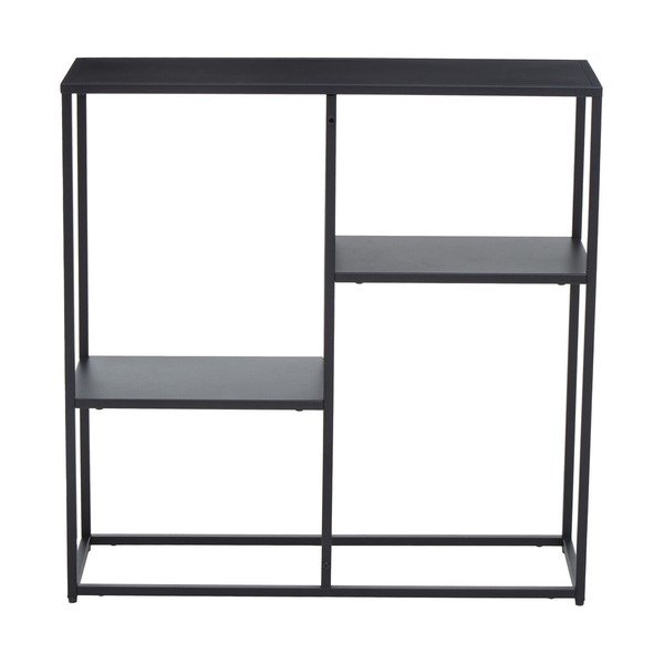 Etajeră neagră din oțel 80x81x26 cm Acero – Premier Housewares-image-4