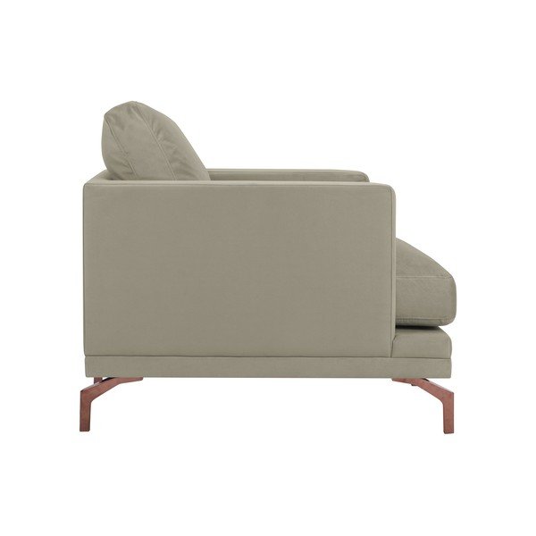 Fotoliu picioare metalice aurii Windsor & Co Sofas Jupiter, bej-image-2
