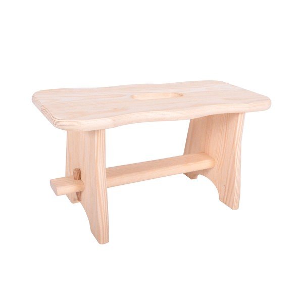 Scaun în culoare naturală din lemn de pin Tirolo – Rojaplast-image-1