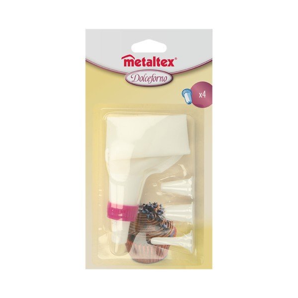 Sac pentru decorare cu 4 extensii Metaltex Cake Decor-image-1