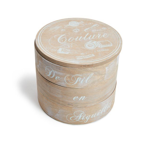 Cutie rotundă pentru accesorii cusut Antic Line Couture -image-1
