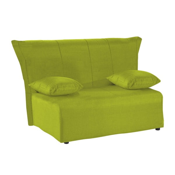 Canapea extensibilă cu 2 locuri 13Casa Cedro, verde