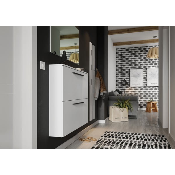 Pantofar alb suspendat cu deschidere înclinată Utah - Germania-image-3