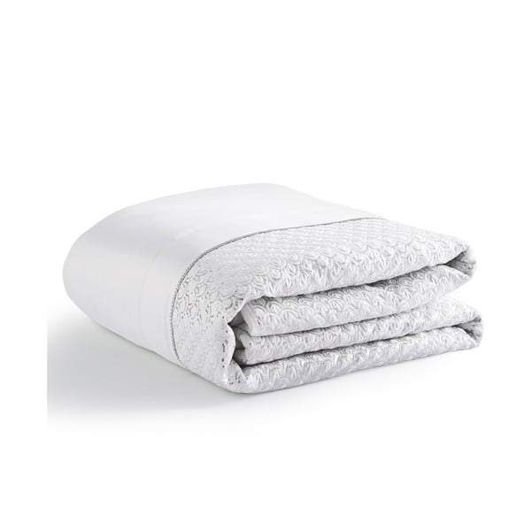 Cuvertură albă matlasată din microsatin 240x260 cm Deco Sequin – Catherine Lansfield-image-2