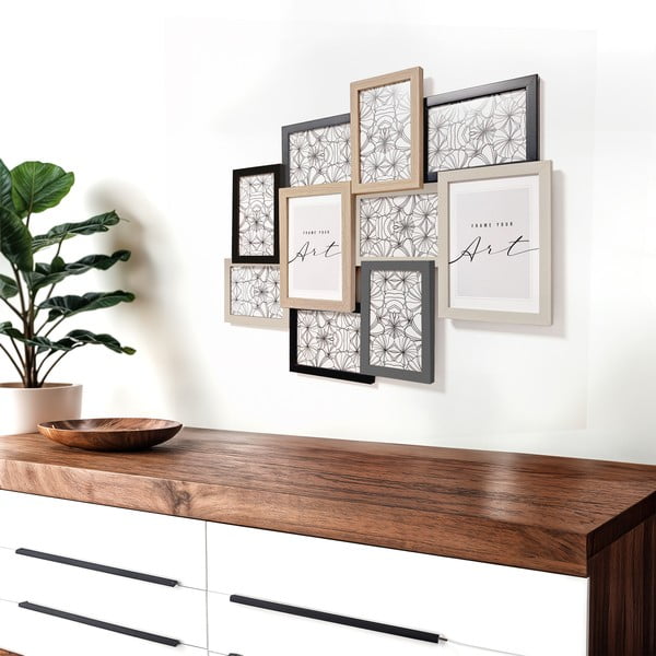 Ramă foto de agățat 58x46 cm Multicolor – knor-image-1