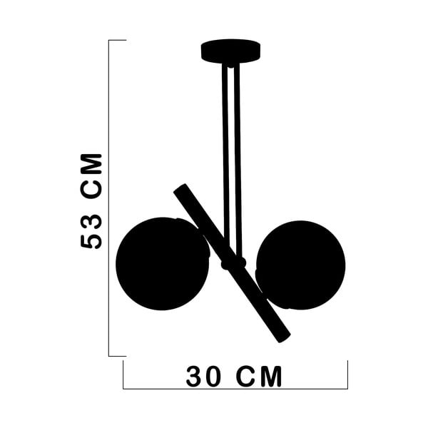 Lustră alb-argintie cu abajur din sticlă ø 15 cm Libra – Squid Lighting-image-4
