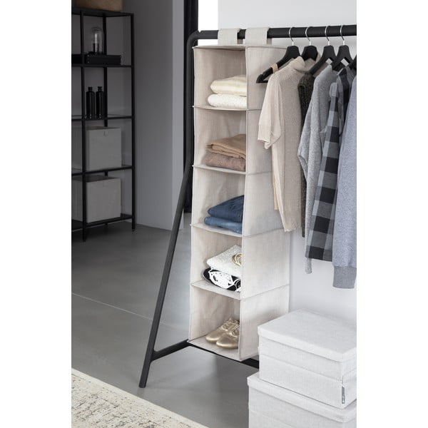 Organizator pentru șifonier de suspendat din material textil Soft Storage – Bigso Box of Sweden-image-3