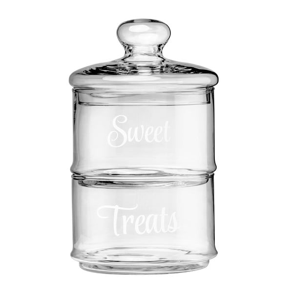 Set 2 recipiente sticlă Premier Housewares Little Sweet Treats, 1,55 l