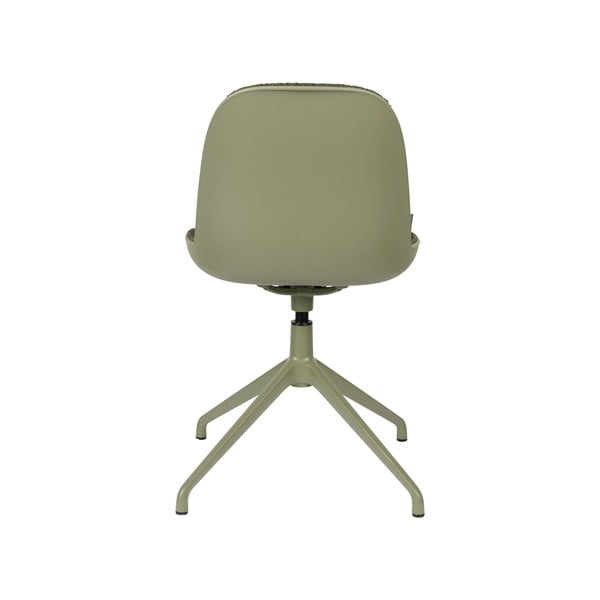 Scaun de birou verde tapițat Albert Kuip – Zuiver-image-4
