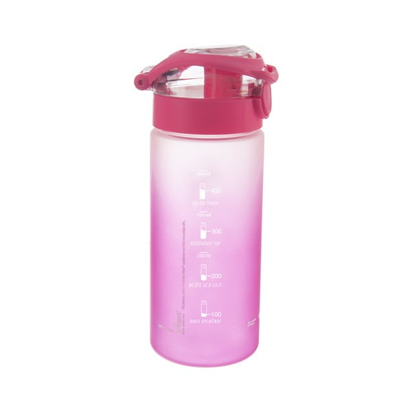 Sticlă din tritan roz 500 ml Saga – Orion-image-3