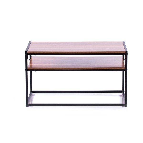 Măsuță de cafea cu aspect de lemn de nuc 40x80 cm Pjan – Homede-image-2