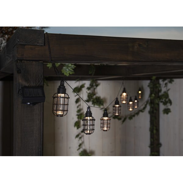 Șirag luminos pentru exterior cu LED Star Trading Cage, lungime 2,1m-image-2