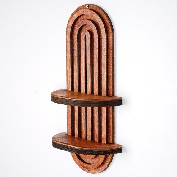 Raft roșu deschis etajat 20 cm Raf – Kalune Design-image-2