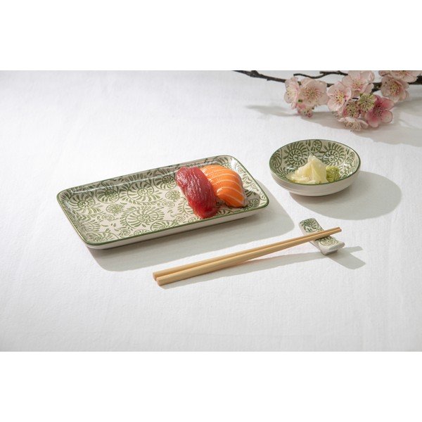 Set pentru sushi 4 buc. din gresie Nara – Ladelle-image-2