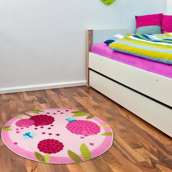 Covor pentru copii Polen Pink, ⌀ 133 cm-image-2