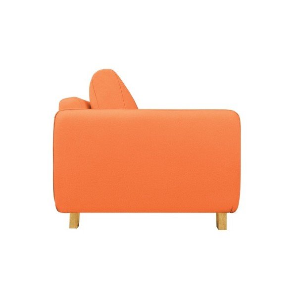 Canapea cu 3 locuri Kooko Home Bebop, portocaliu-image-3