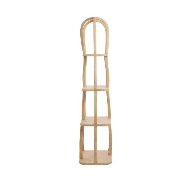 Etajeră în culoare naturală deschisă din lemn de mango 53x175x40 cm Lowe – Light & Living-image-2