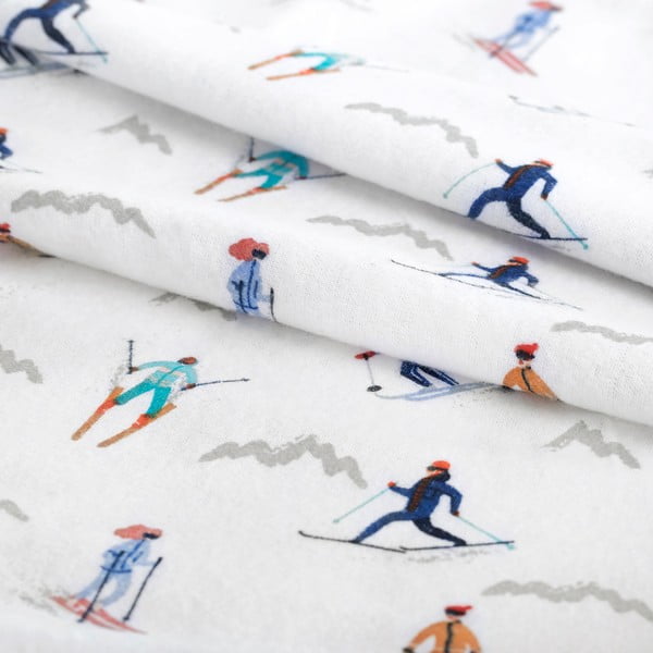 Lenjerie de pat dublă din flanelă AmeliaHome Snuggy Aspen, 200 x 200 cm-image-1