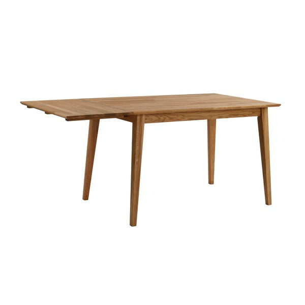 Masă de dining pliabilă din lemn de stejar natural Rowico Mimi, 120 x 80 cm-image-2