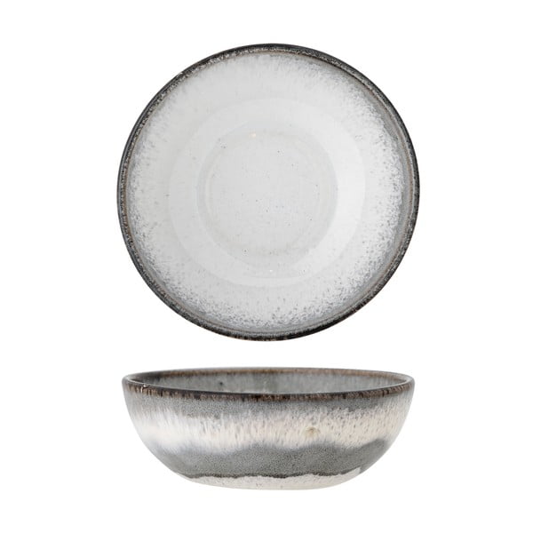 Bol mic gri din gresie 525 ml Paula – Bloomingville-image-3