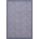 Covor albastru închis din lână 200x300 cm Linea – Agnella