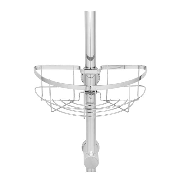 Raft pentru baie argintiu autoadeziv din oțel inoxidabil Floresta – Wenko-image-3