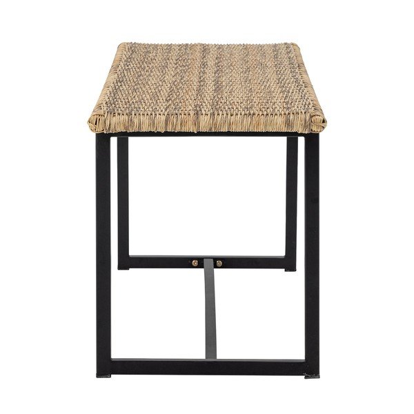 Bancă de grădină în culoare naturală din ratan Adilly – Bloomingville-image-3