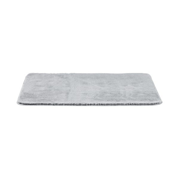 Covoraș de baie gri deschis din material textil 50x80 cm Saravan – Wenko-image-1