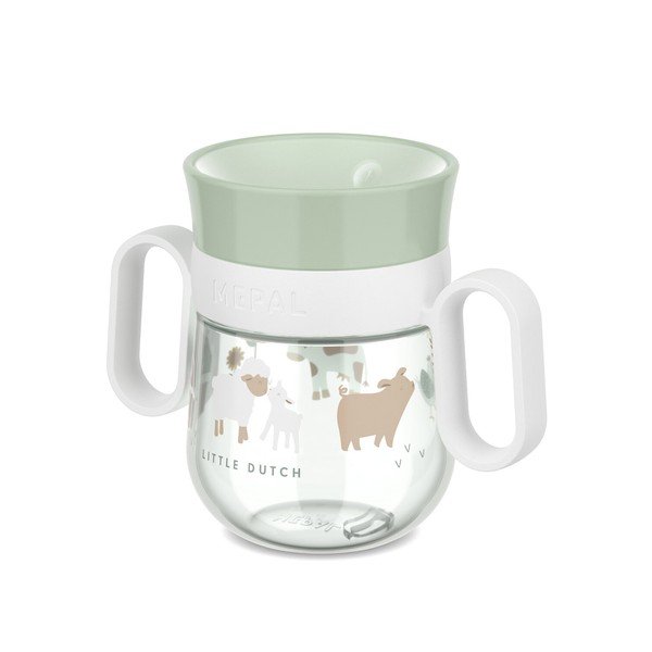 Set de veselă pentru copii 3 buc. din plastic Little Farm – Mepal-image-3
