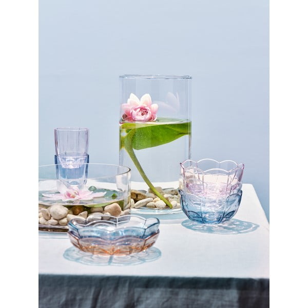 Boluri din sticlă roz-deschis 2 buc. ø 13 cm Lily – Holmegaard-image-2