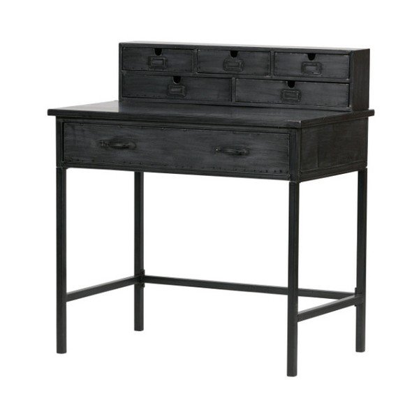 Birou BePureHome Office Black, negru-image-1