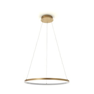 Lustră Tomasucci Ring, înălțime 92 cm, auriu