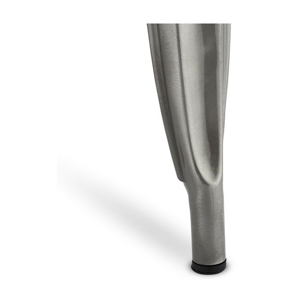 Scaune de dining gri-deschis 2 buc. din metal Korona – Furnhouse-image-3