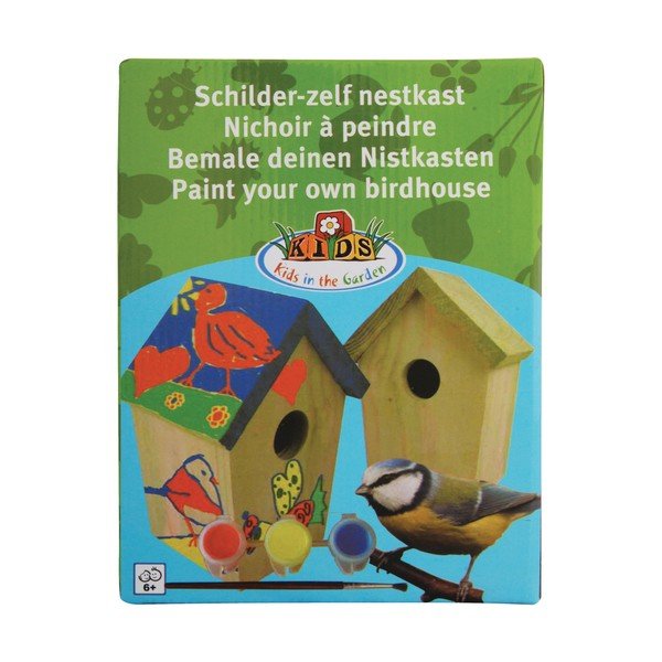 Căsuță pentru păsări din lemn – Esschert Design-image-1