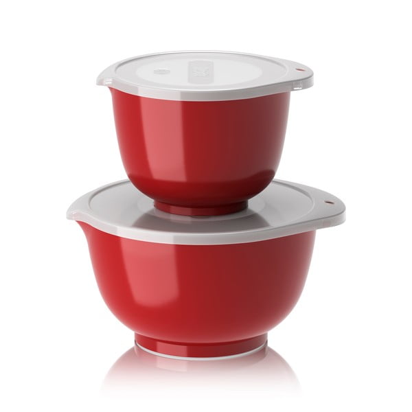 Boluri roșii 2 buc. ø 23 cm Margrethe – Rosti