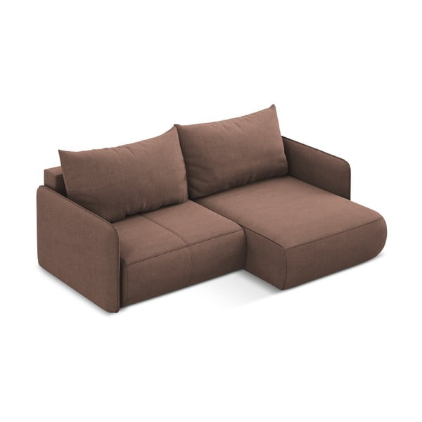 Colțar roz extensibil/cu spațiu de depozitare (cu colț pe partea dreaptă) Nanea – Makamii-image-4