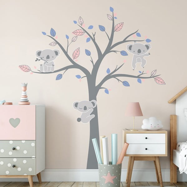 Autocolante de perete pentru camera copiilor Ambiance Koala Sweet-image-1