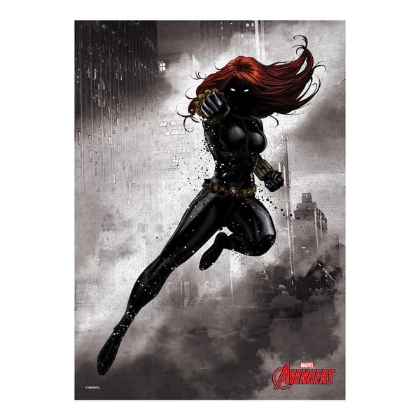 Poster Marvel Dark Edition - Black Widow