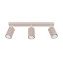 Spot taupe din metal 6,5x45 cm Gleam – Sollux