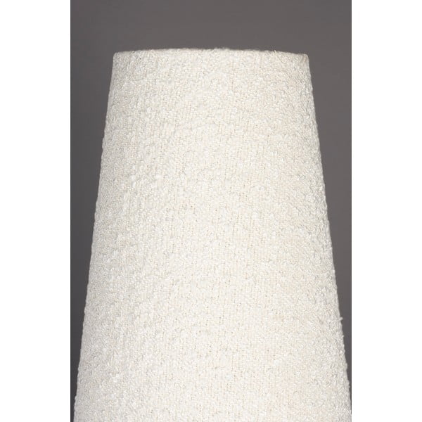 Lampadar negru-alb cu intensitate reglabilă cu abajur textil (înălțime 166 cm) Miki – Dutchbone-image-4