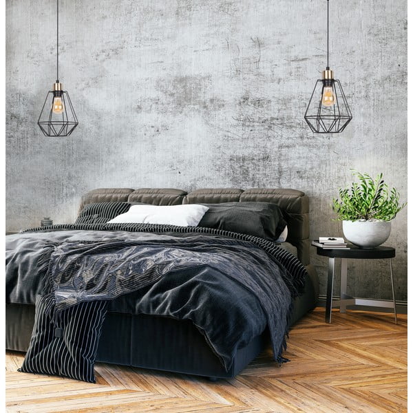 Lustră neagră din metal ø 19 cm Primo – Candellux Lighting-image-1