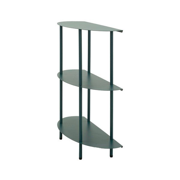 Masă consolă albastru-verde din metal 28x90 cm Saturn – Mauro Ferretti-image-3